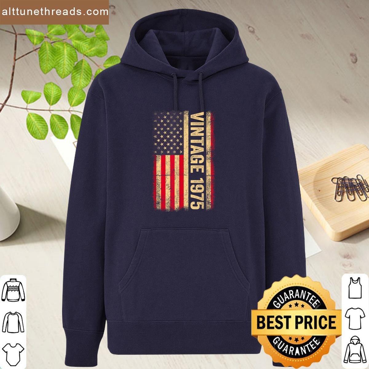 50th Birthday Vintage 1975 Gift For Men Women Shirt