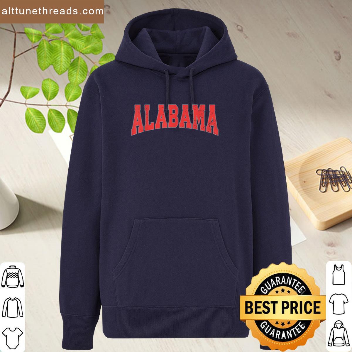 Alabama Throwback Design Alabama Women Men Kids Shirt
