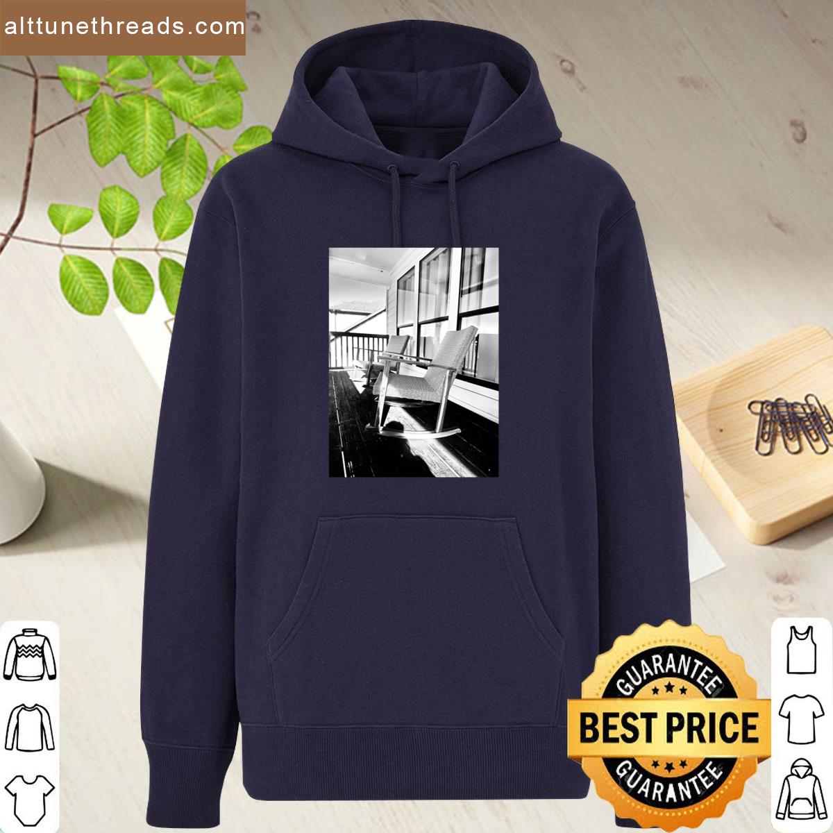 Black And White Rocking Chair Photography Premium Shirt