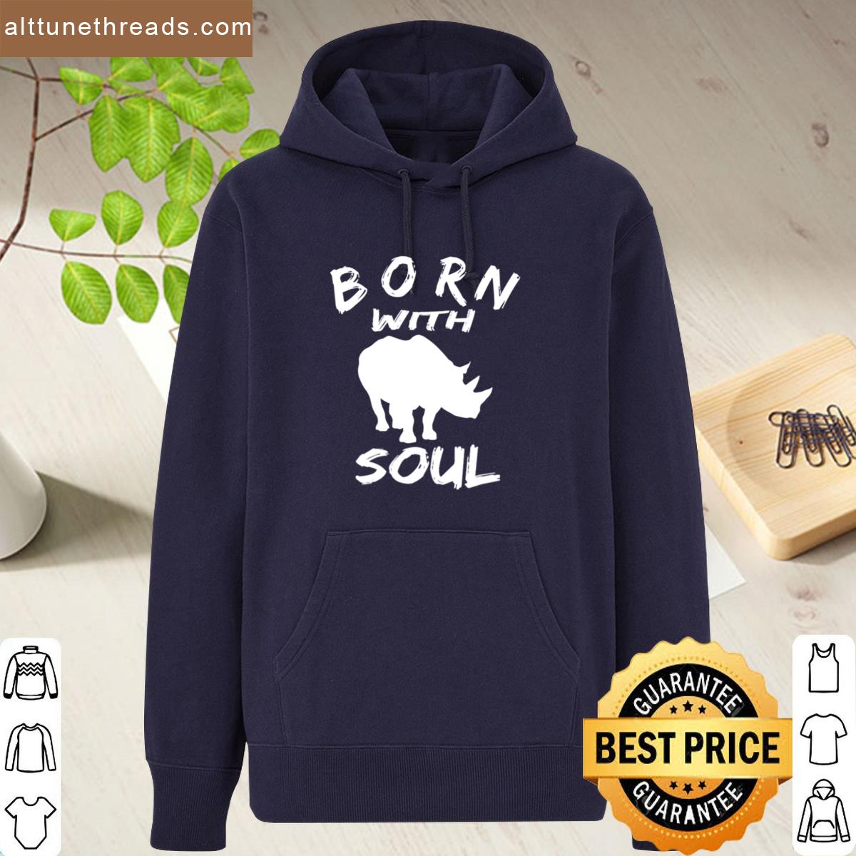 Born With Rhino Soul 2 Shirt