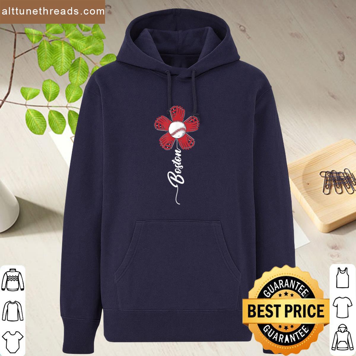 Boston Massachusetts Men Women Kids Vintage Boston Flower Shirt