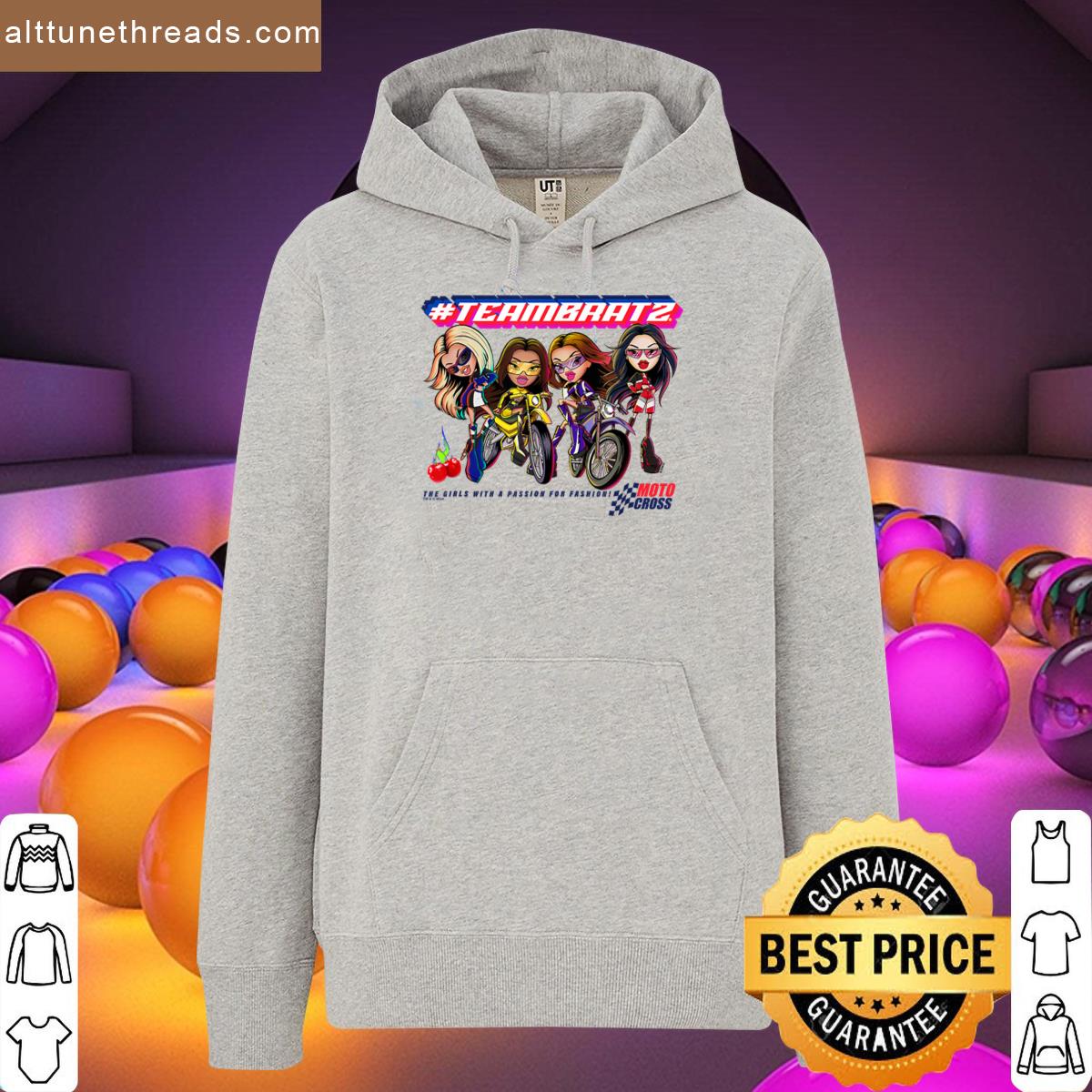 Bratz Teambratz Motocross Biker Girls Group Shot Shirt