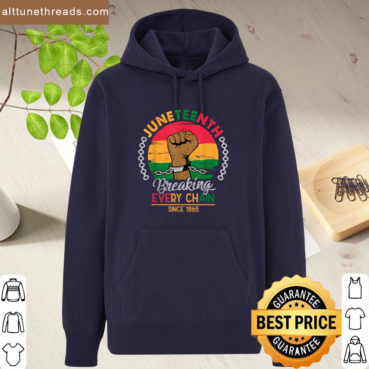 Breaking Every Chain Since 1865 Women Men Juneteenth Freedom Shirt