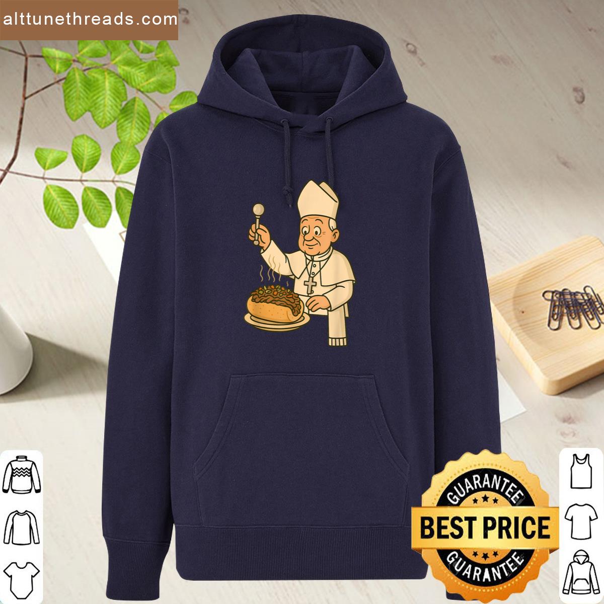 Da Pope Blessing Italian Beef Chicago Food Humor Design Shirt