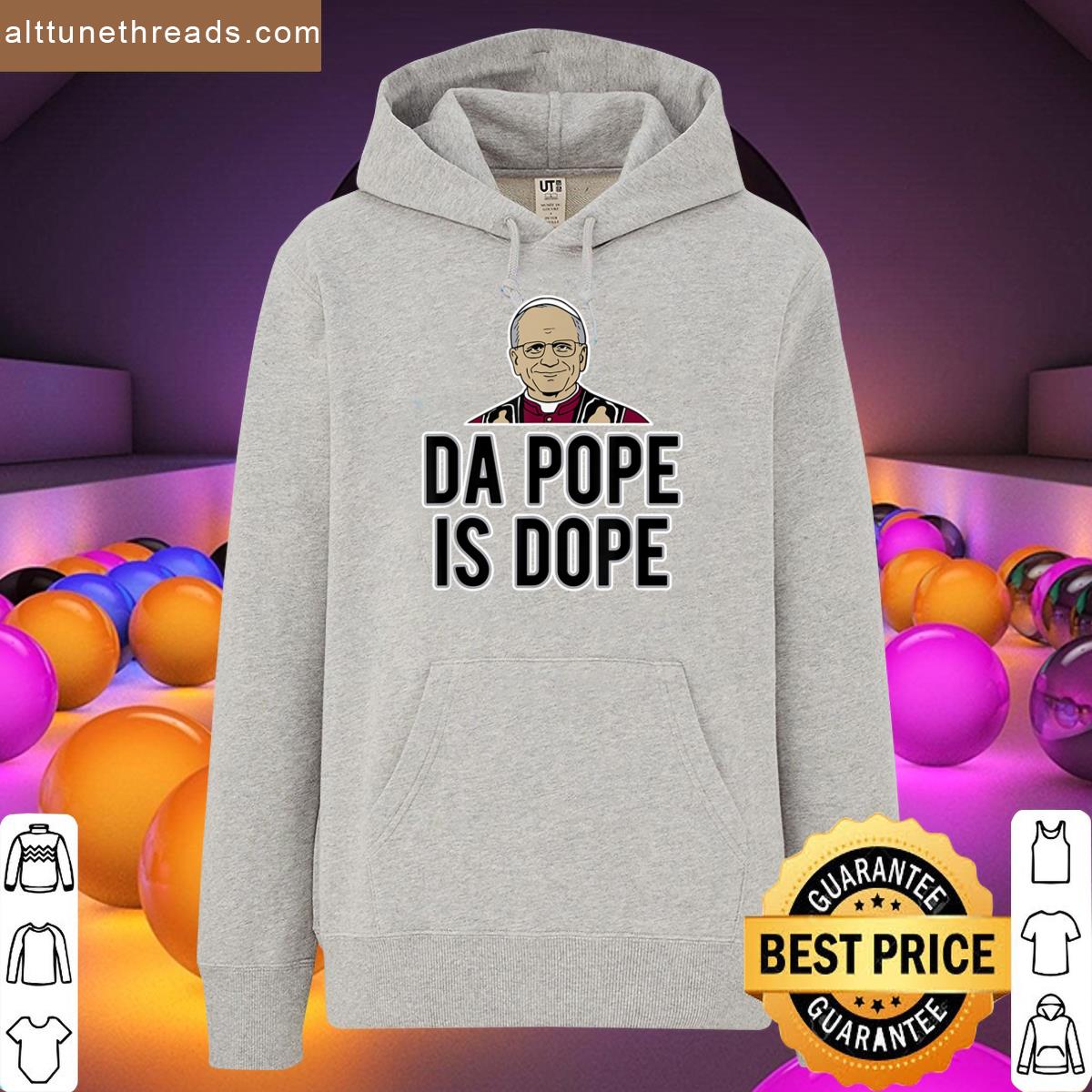 Da Pope Is Dope Chicago Leo Xiv Funny Shirt