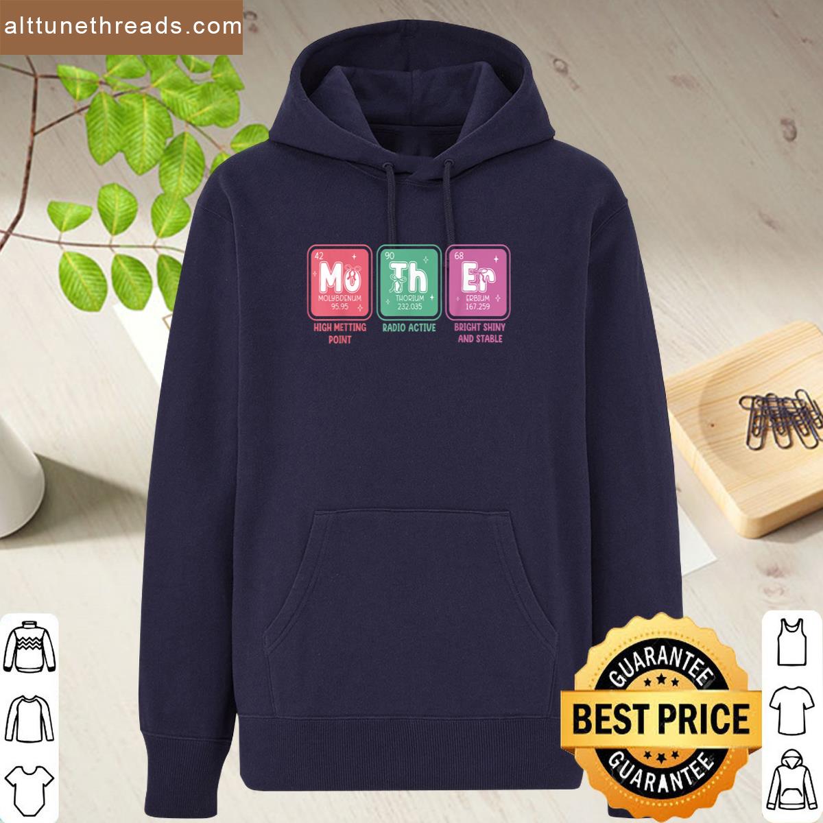 Floral Mother Periodic Table Mothers Day Gift For Women Mom Shirt