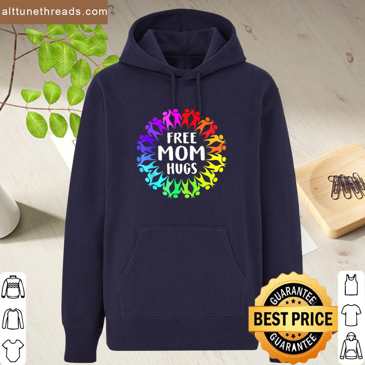 Free Mom Hugs Pride Lgbt Outfit For Men Women Shirt
