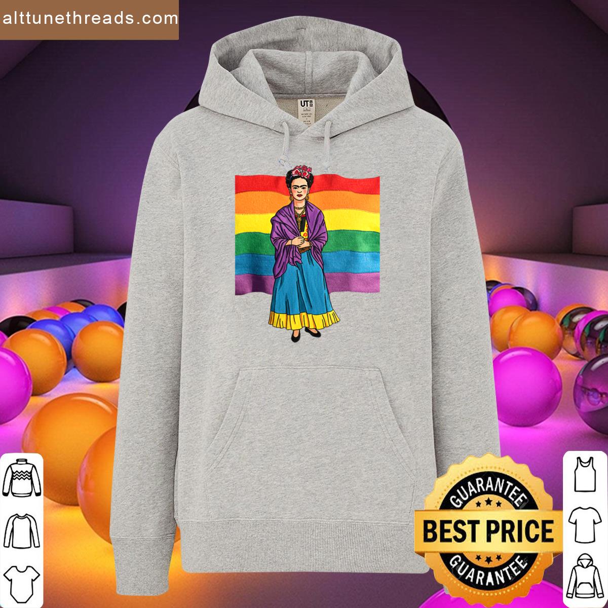 Frida Kahlo Rainbow Flag Shirt