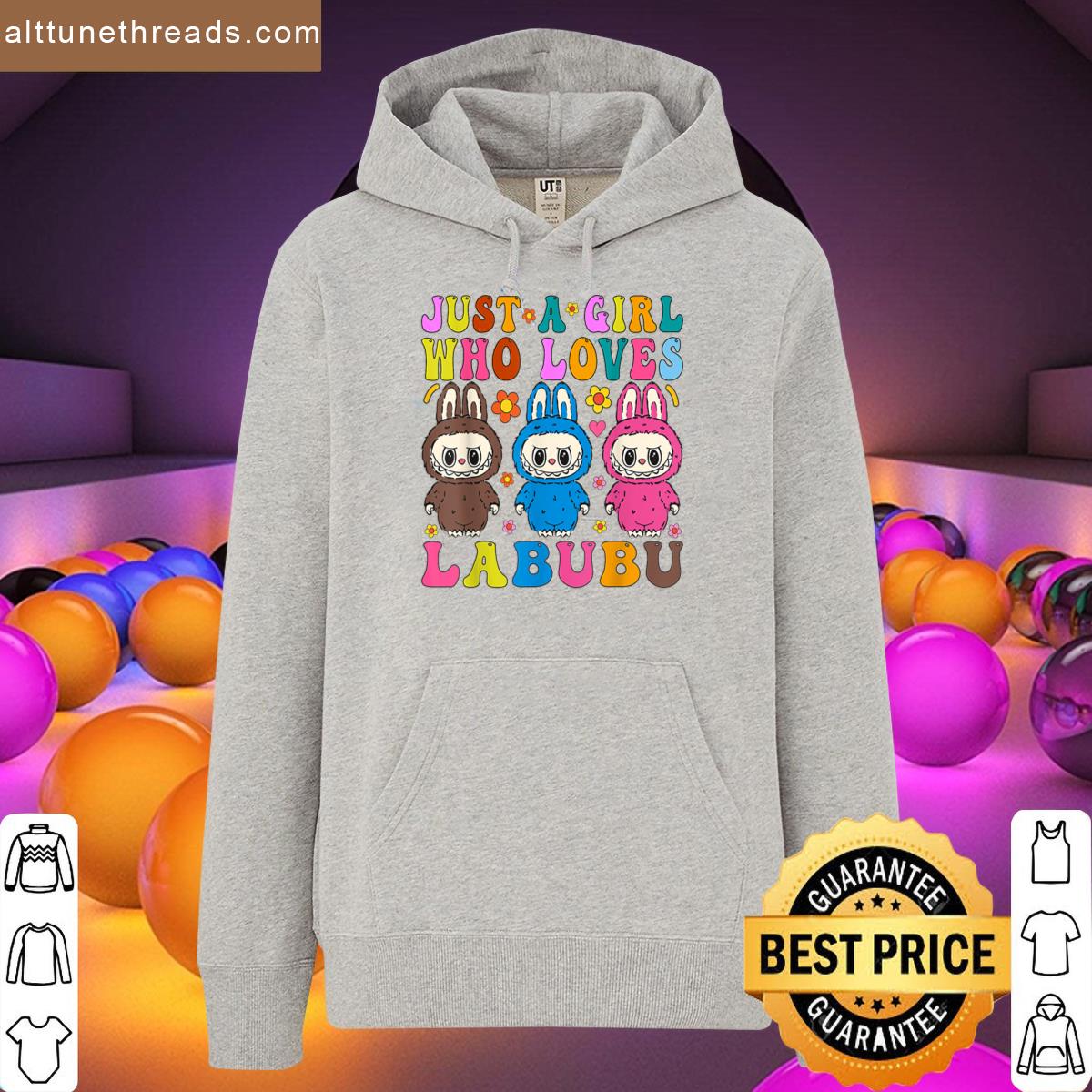 Funny Labubu Just A Girl Who Loves Labubu The Monsters Women Shirt