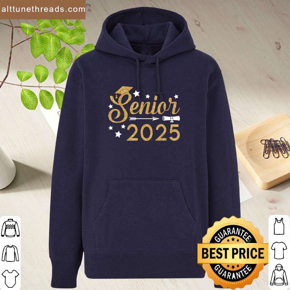 Funny Senior Class Of 2025 College Graduation Gift For Women Shirt