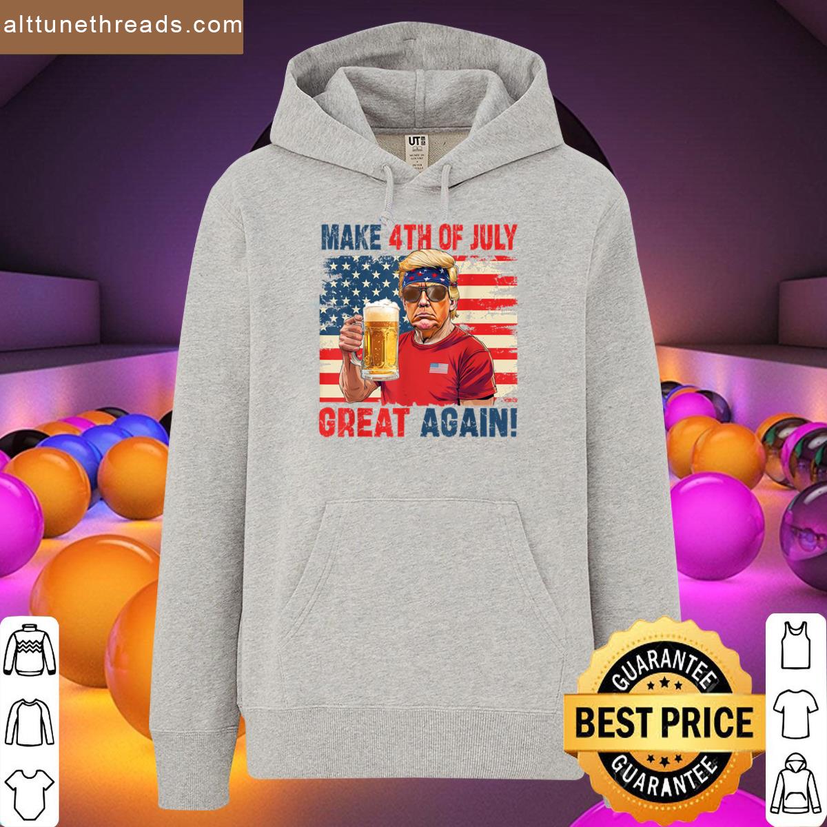 Funny Trump Independence Day Make 4th Of July Great Again Shirt