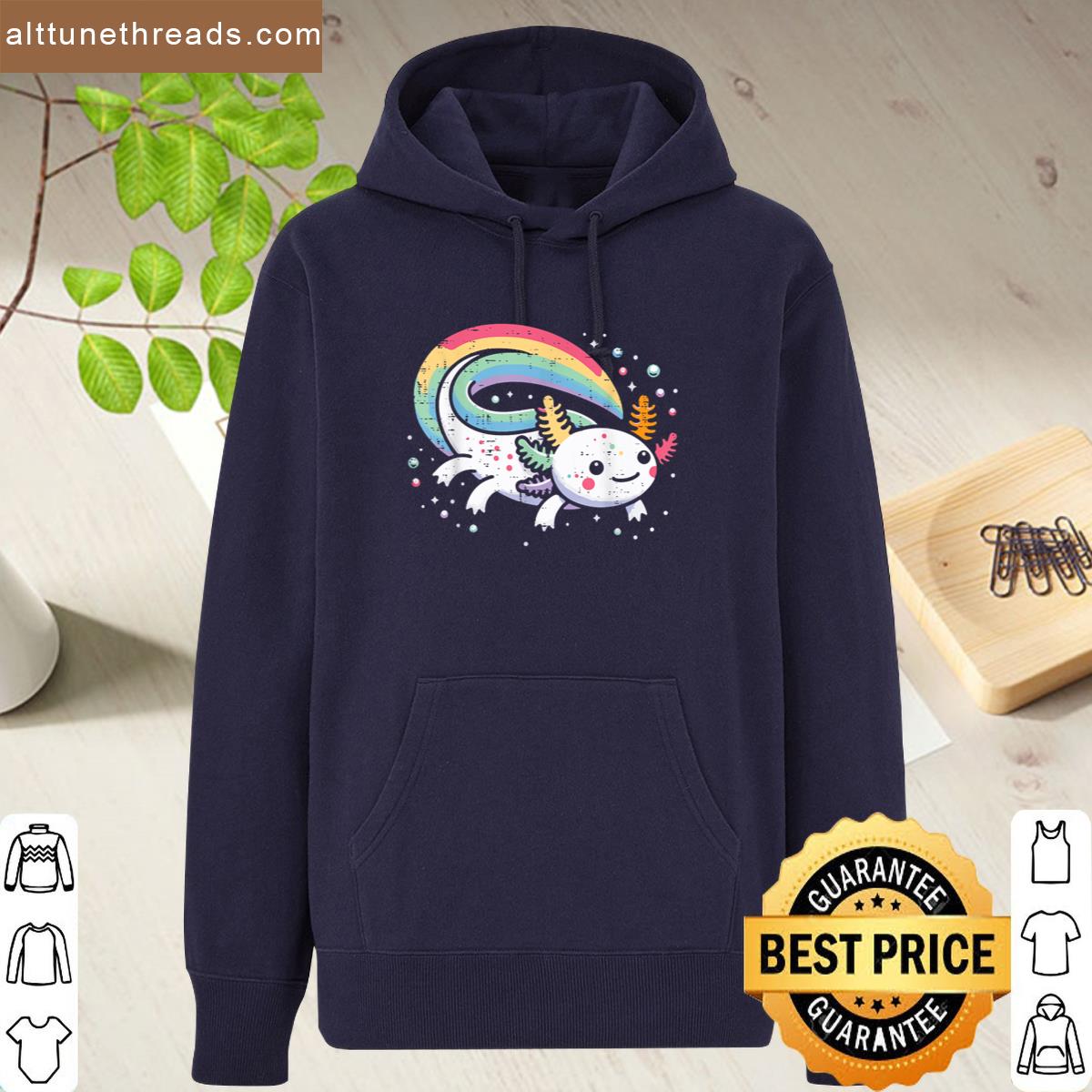 Gay Pride Month Axolotl Lgbtq Ally Rainbow Men Women Shirt