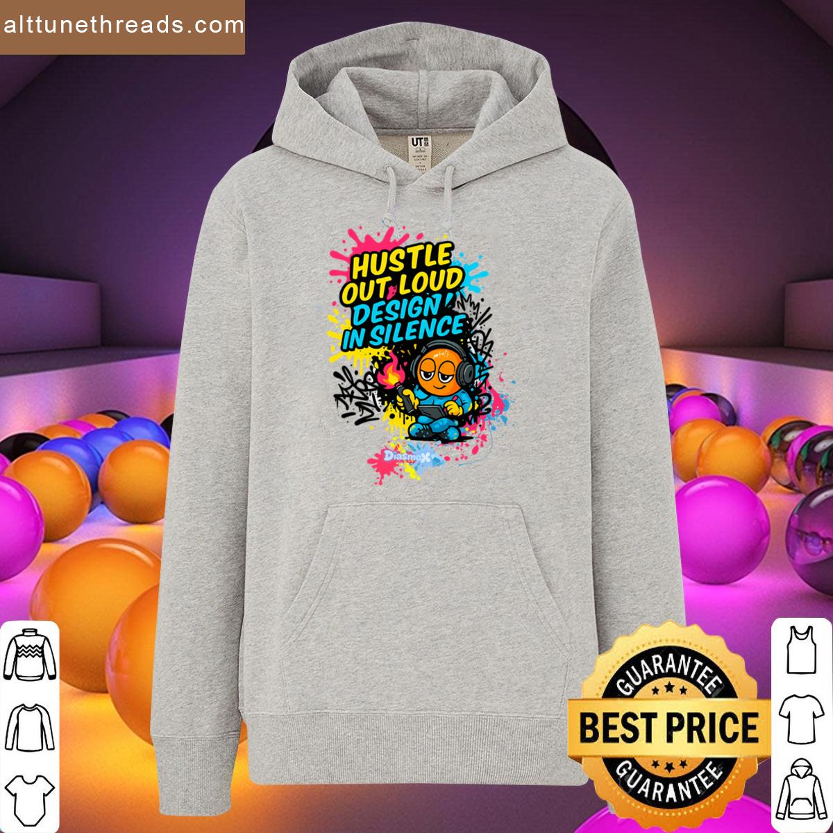 Graffiti Vibes Hustle Out Loud Art Shirt