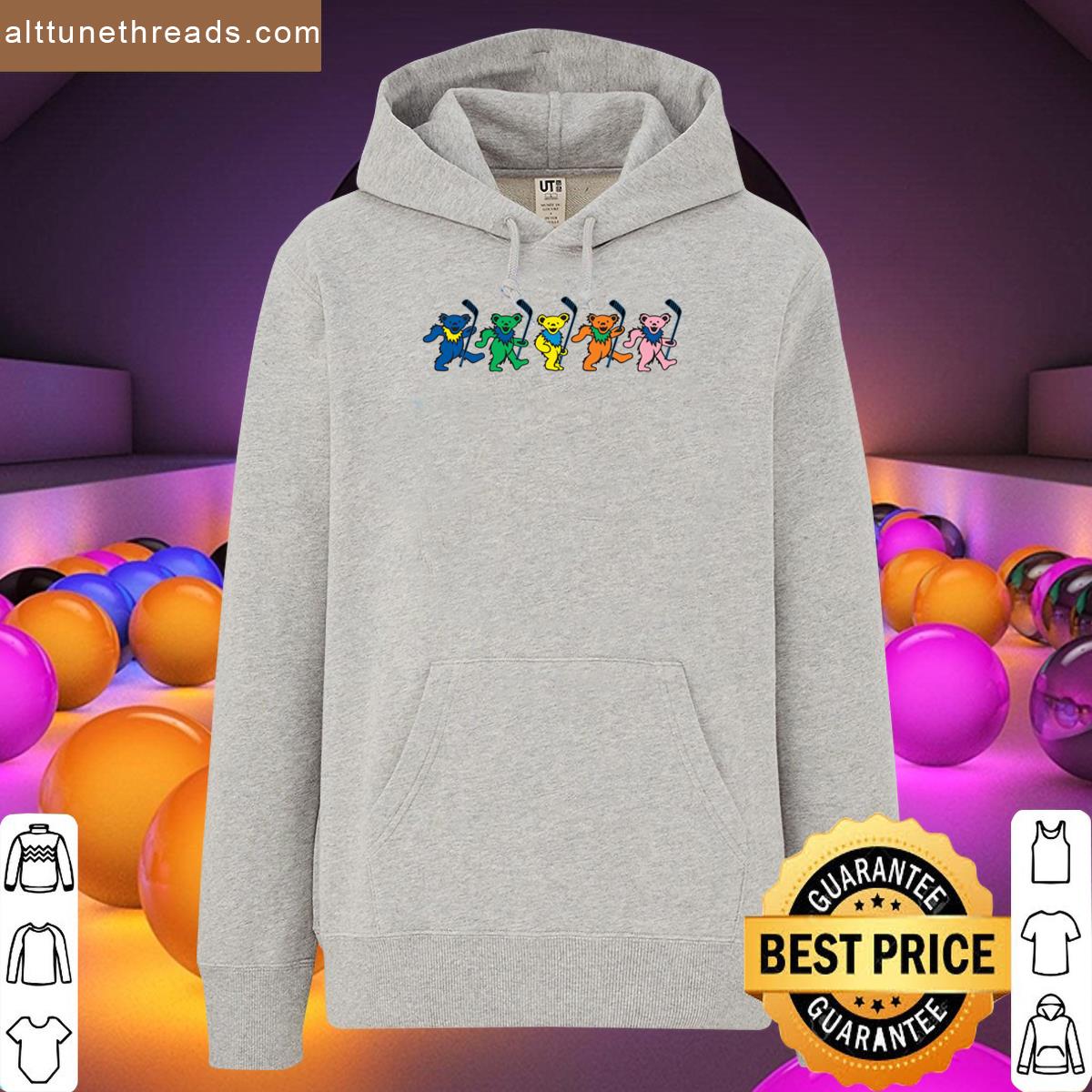Grateful Dead Dancing Hockey Bears Shirt