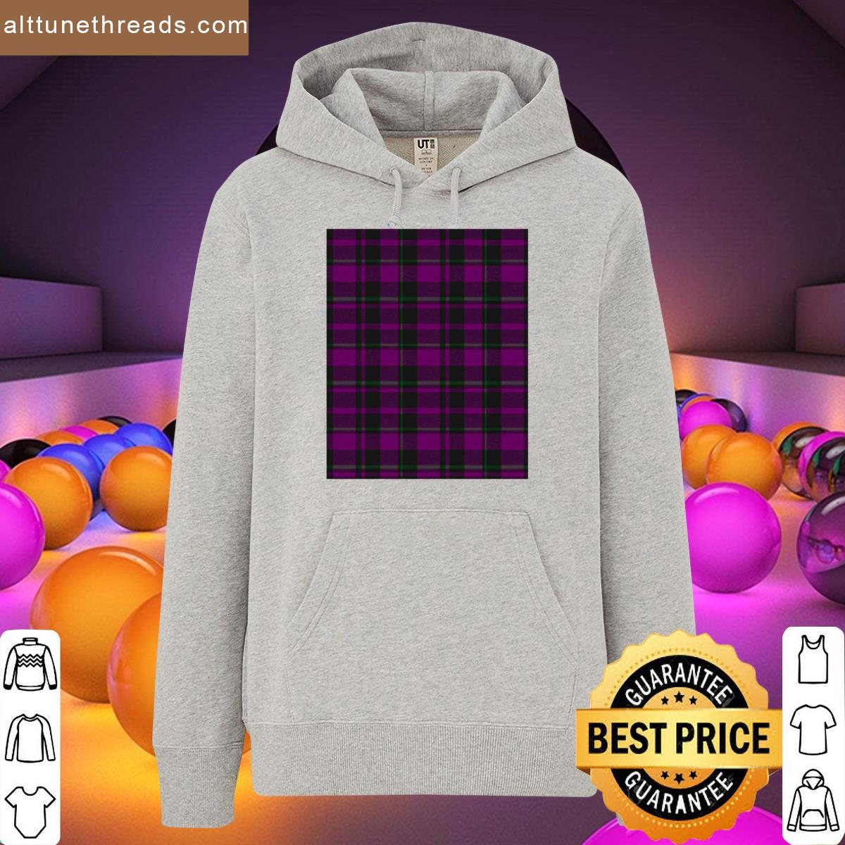 Halloween Punk Plaid Graphic Shirt