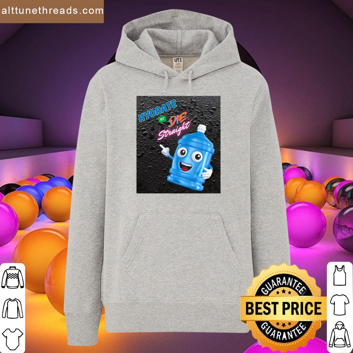 Hydrate Or Die Straight Oversized Shirt