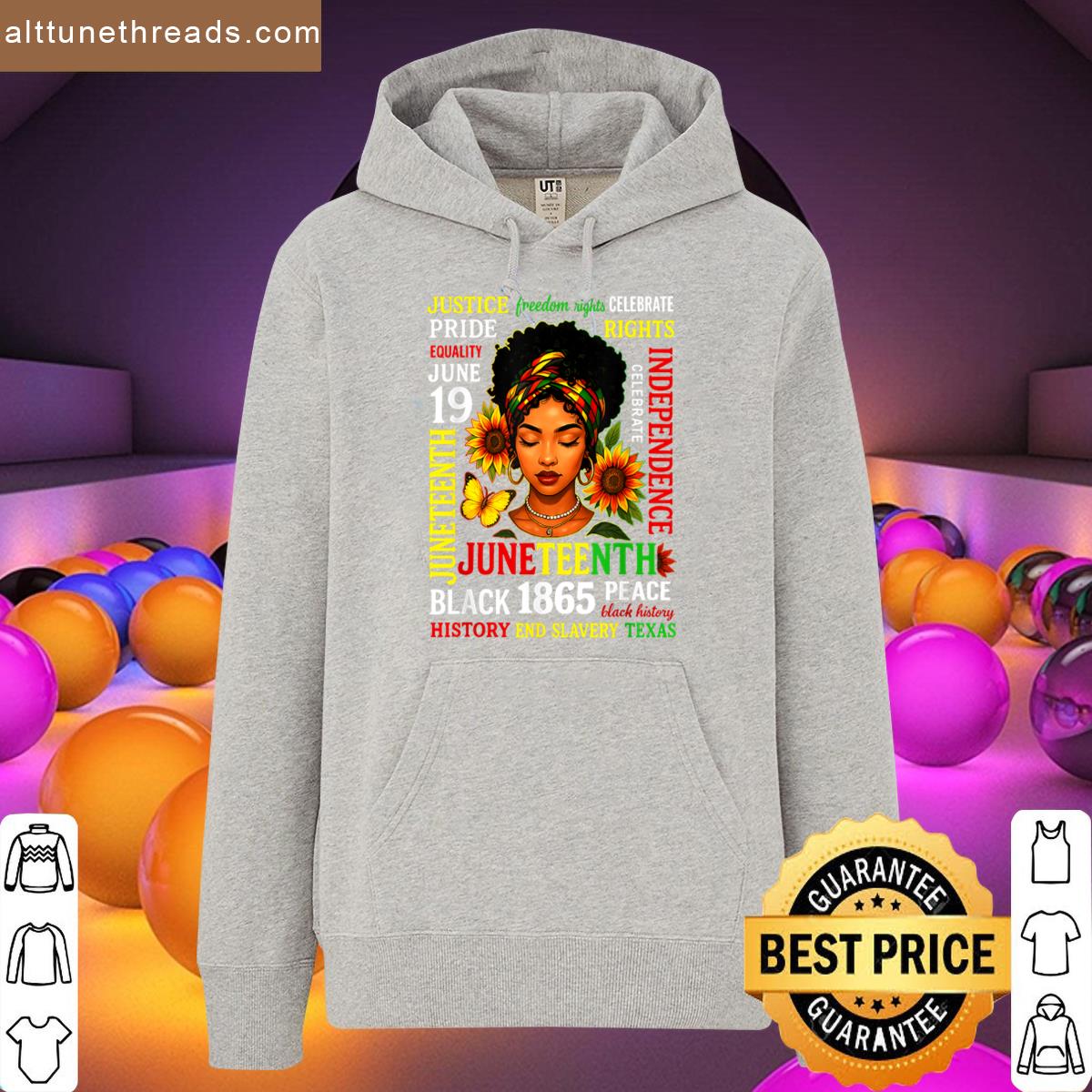 Juneteenth Celebrating Black Freedom 1865 Black Women Shirt