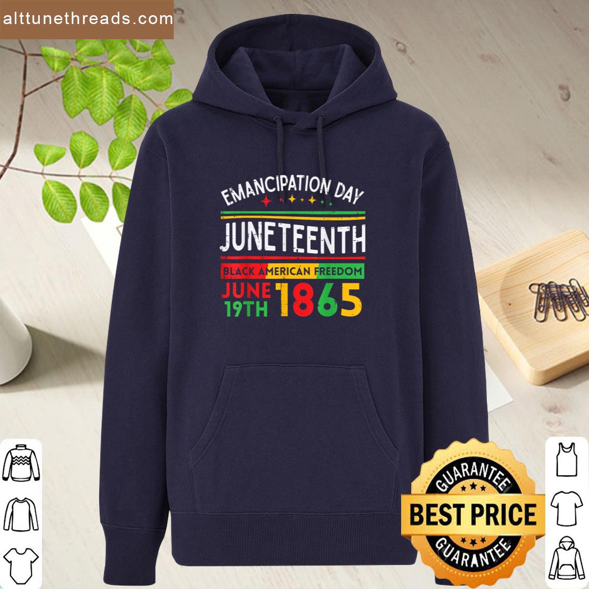 Juneteenth Emancipation Day Black June 19th 1865 Men Women Shirt