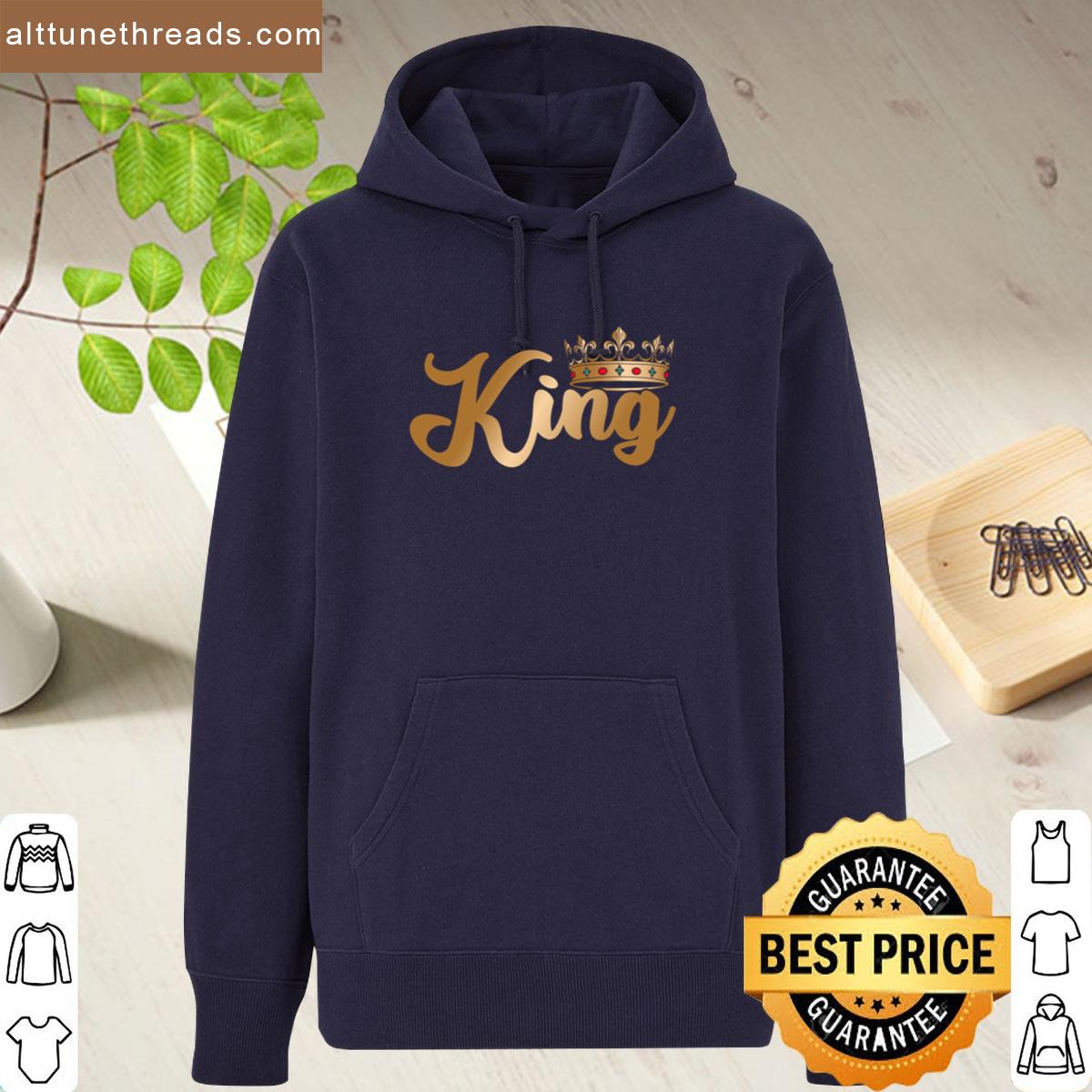 King Retro Inspirational Motivational Quote Shirt