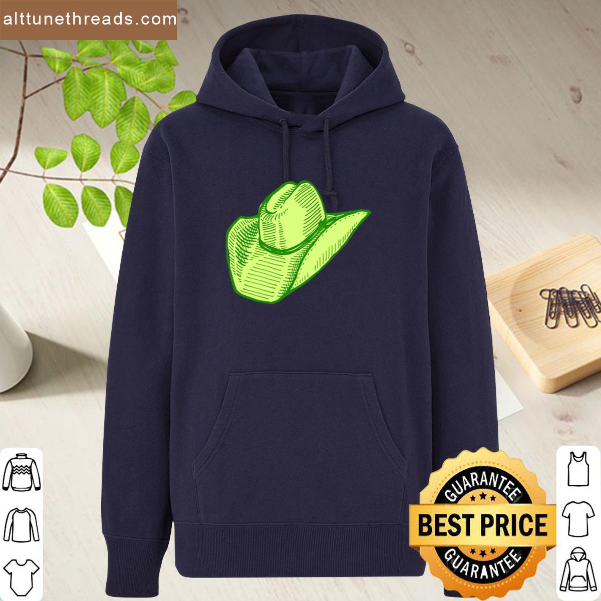 Lime Cowgirl Hat Premium Shirt