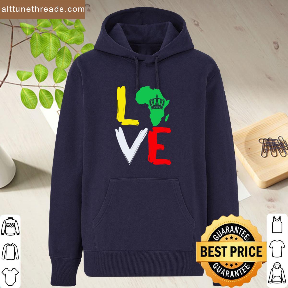 Love Black History Month Juneteenth African American Pride Shirt