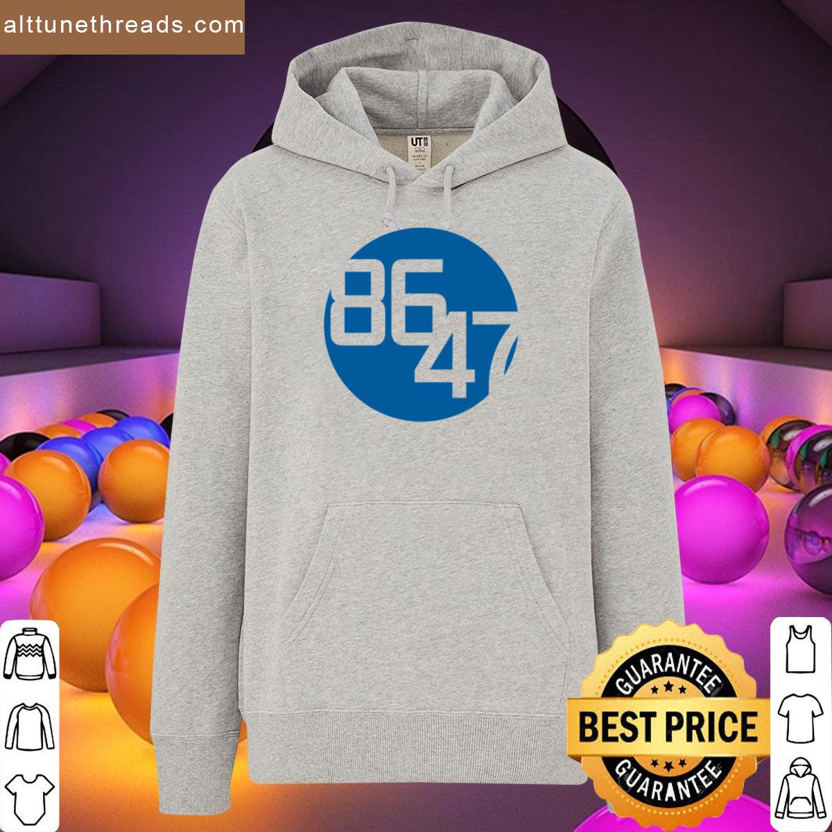 8647 Blue Dot Shirt