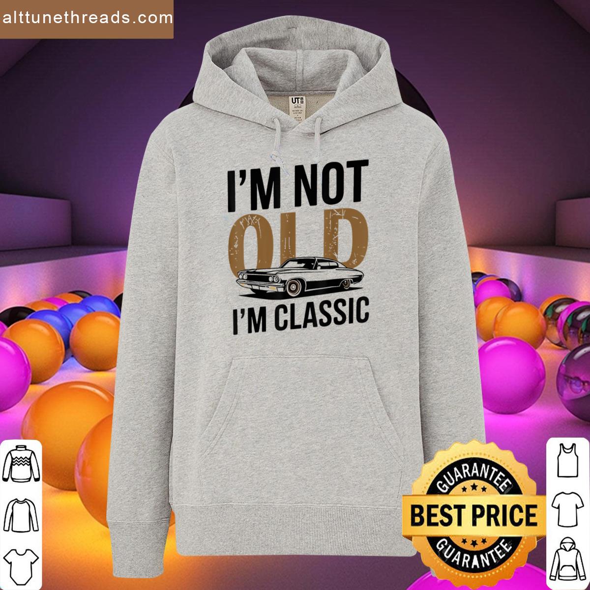 Im Not Old Im Funny Car Graphic Fathers Day Shirt