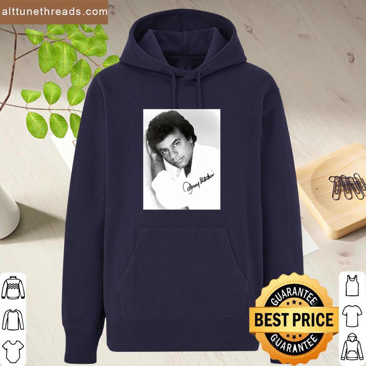 Johnny Mathis Autograph Shirt