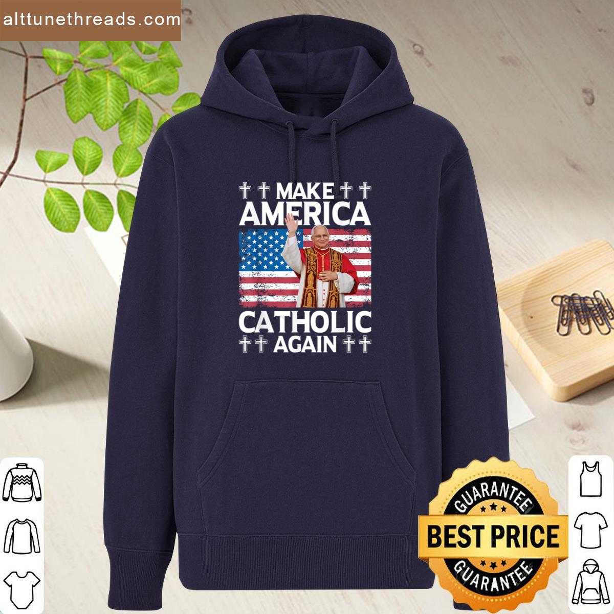 Make America Catholic Again Us Pope Leo Xiv Shirt