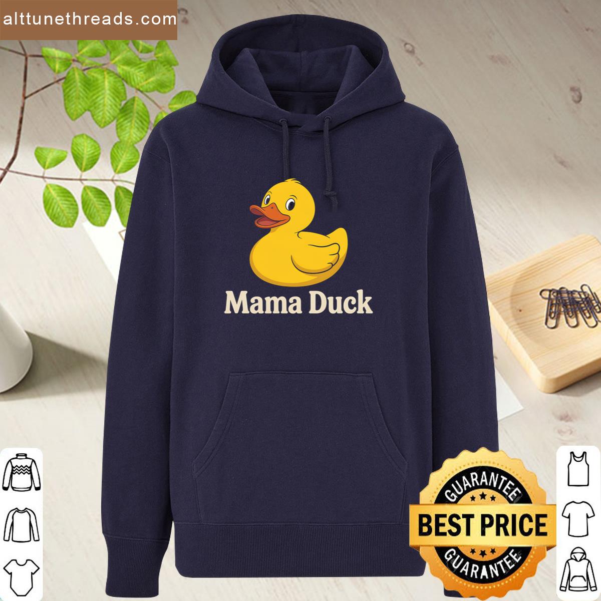 Mama Duck Cute Rubber Ducky Bath Toy Animal Bird Mother Shirt