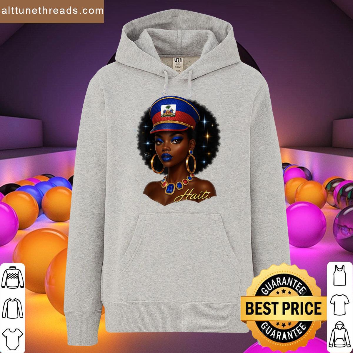 Melanin Haitian Queen Ayiti Pride Haiti Flag Day Women Gifts Shirt