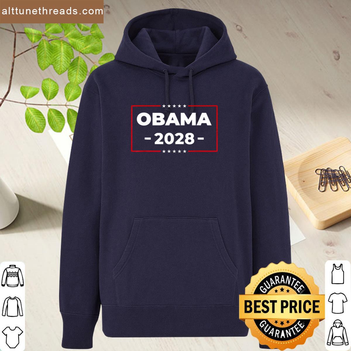 Obama Retro Patriotic 2028 Political Protest Rally Shirt