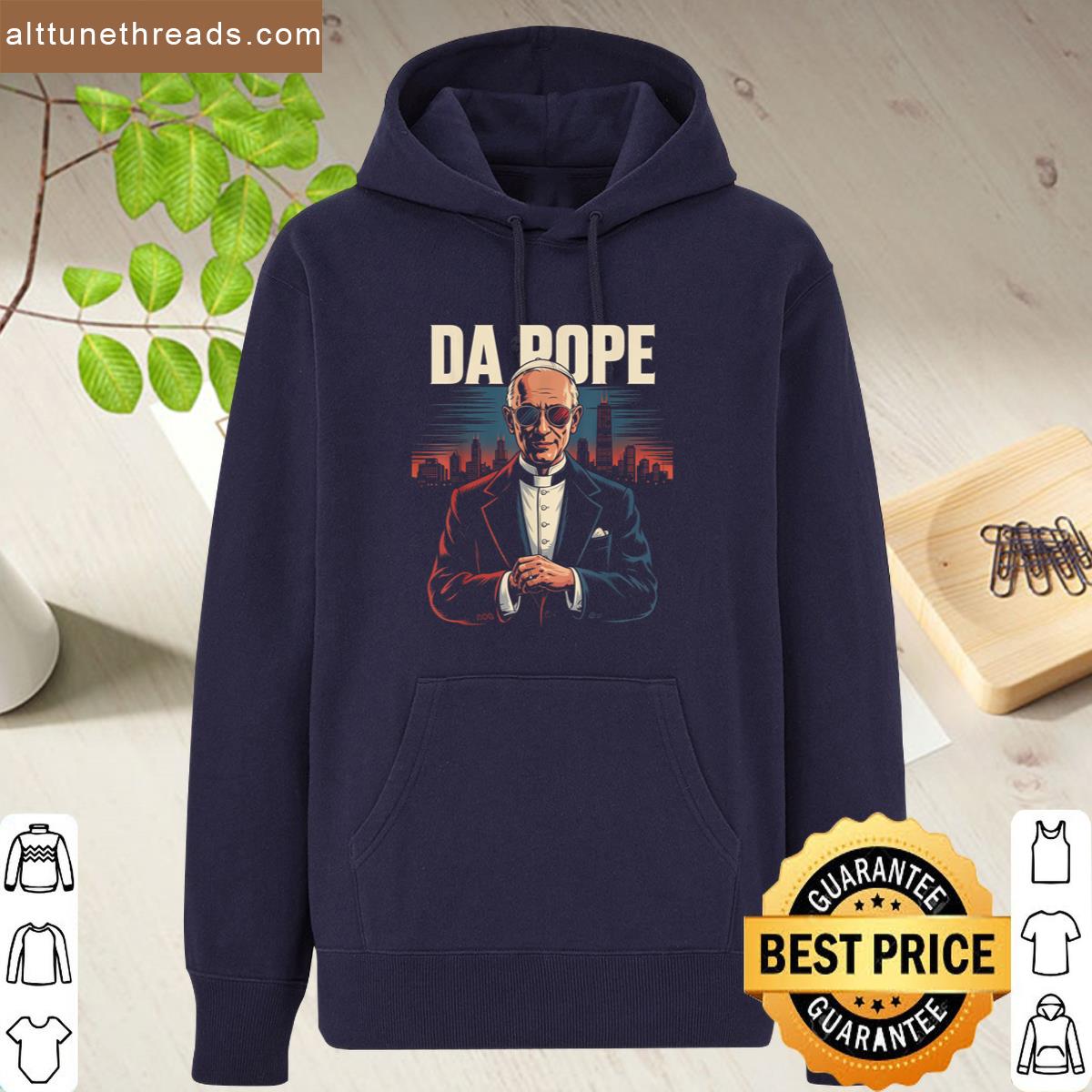 Pope Bobby Chicago Funny Da Pope Catholic Humor Shirt