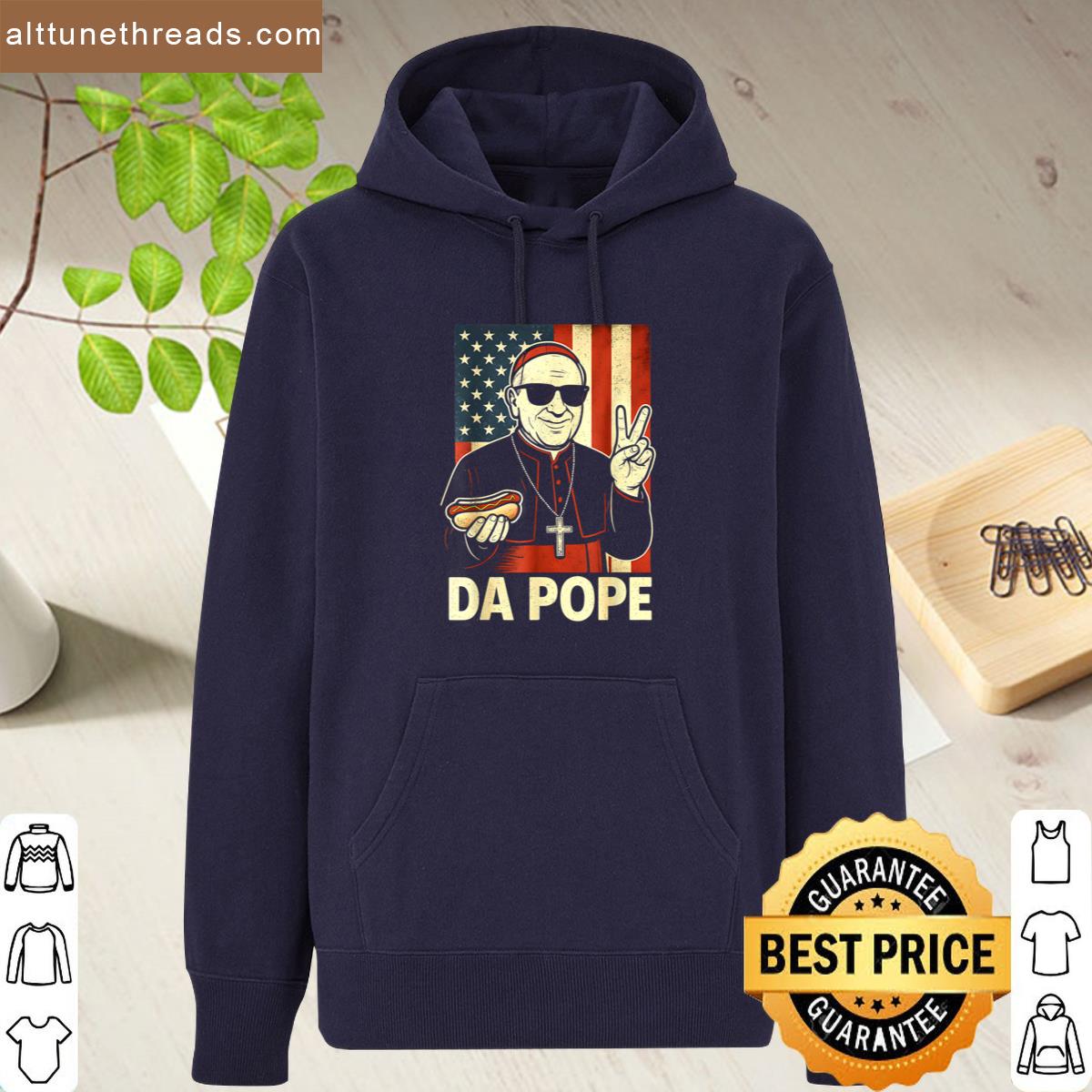 Pope From America Usa Flag Da Pope Shirt