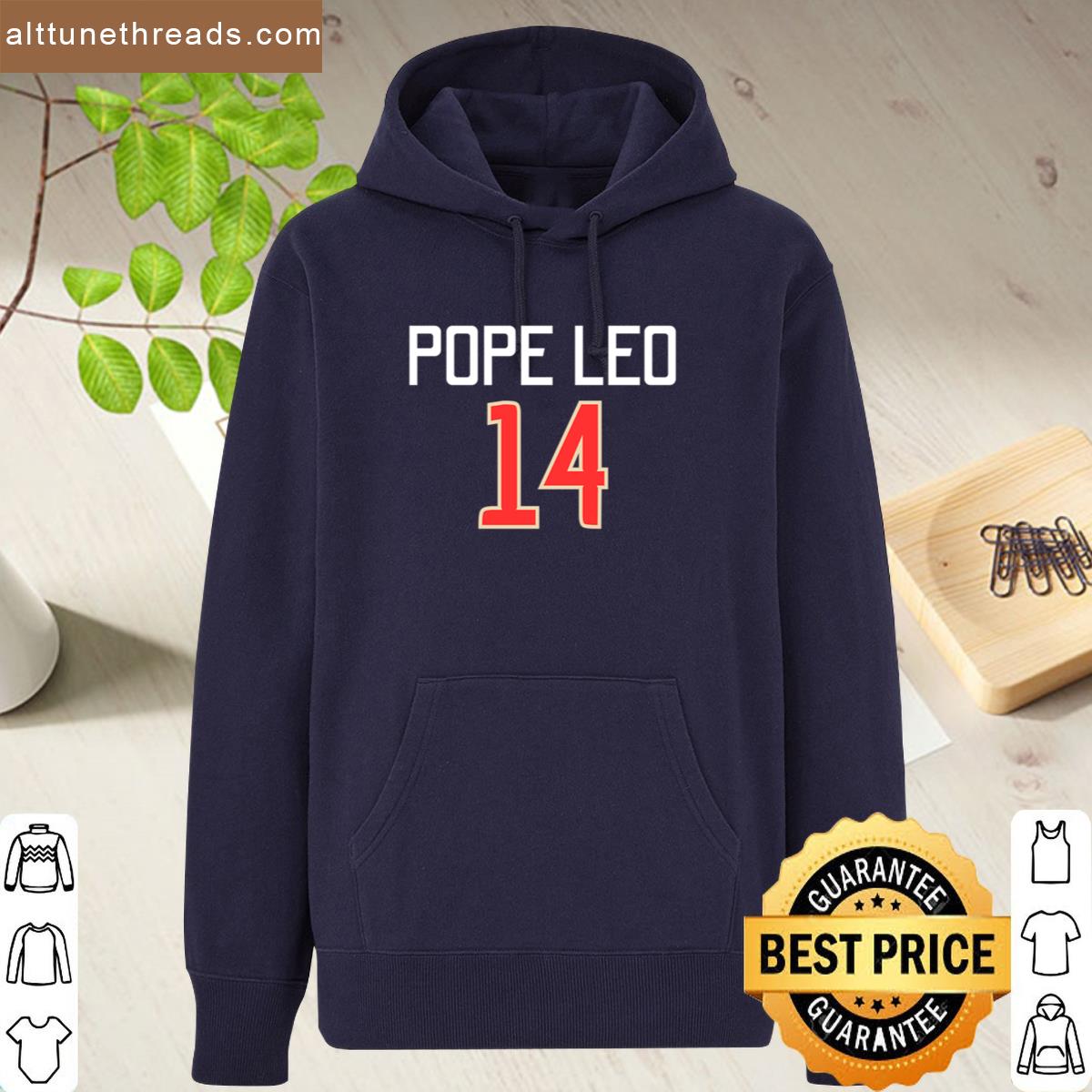 Pope Leo 14 Cool Pope Leo Xiv Robert Francis Prevost Funny Da Pope Humor Catholic Design Shirt