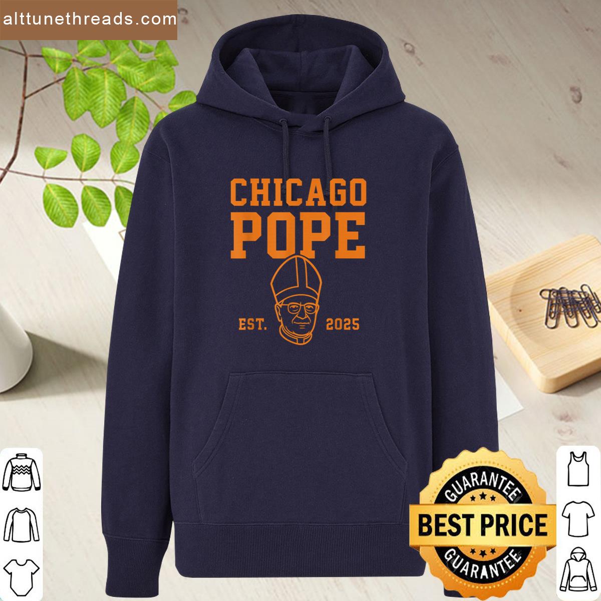 Pope Leo Xiv American Chicago Pope Est 2025 Da Pope Design Shirt