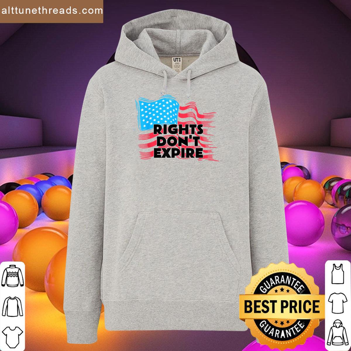 Rights Dont Expire Us Flag July 4th Shirt