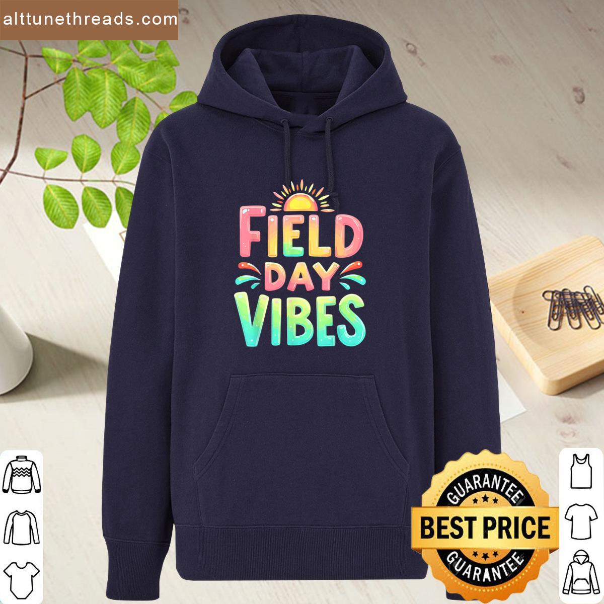 School Field Day Vibes Fun Day For Teacher Student Kids Shirt