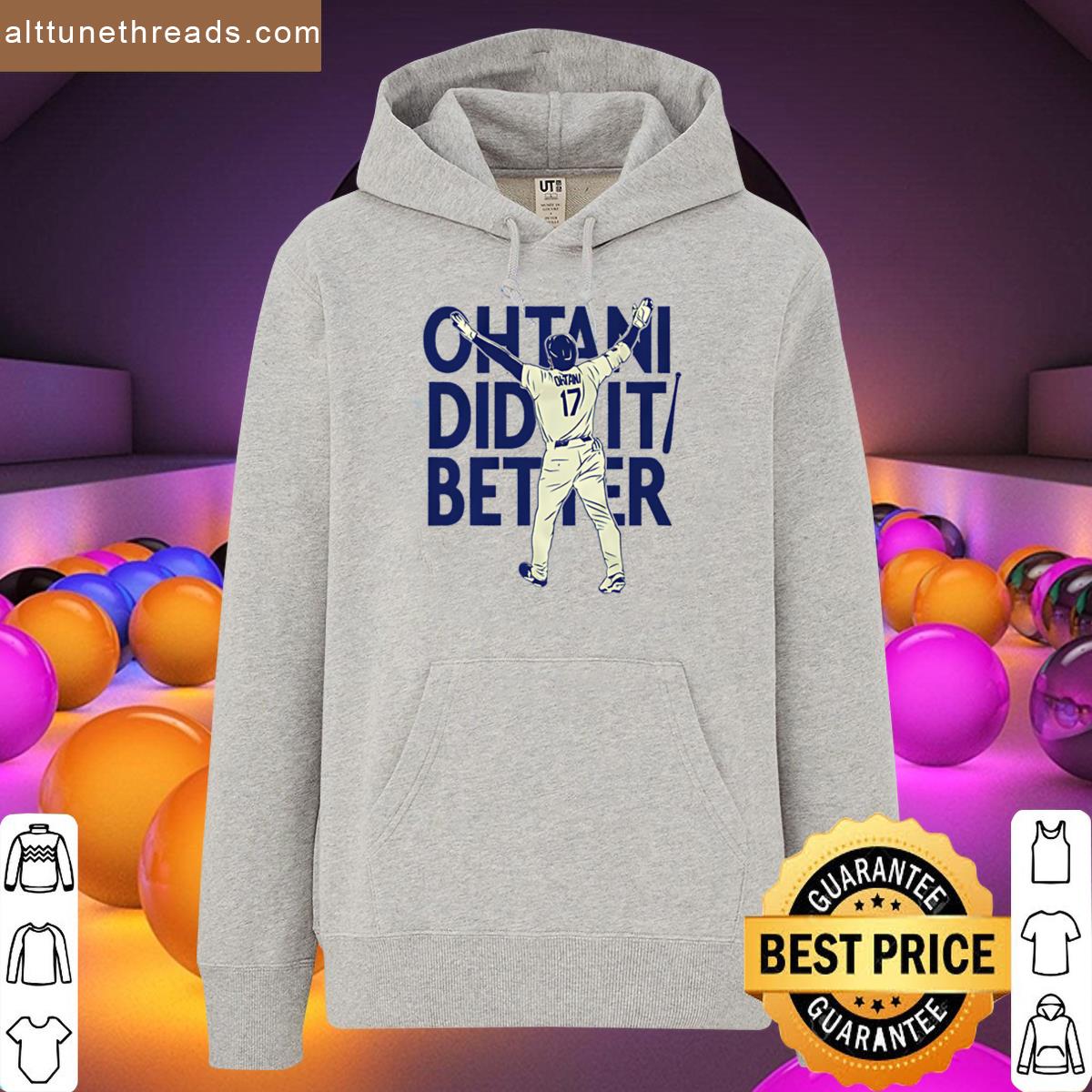 Shohei Ohtani Did It Better Bat Flip Shirt