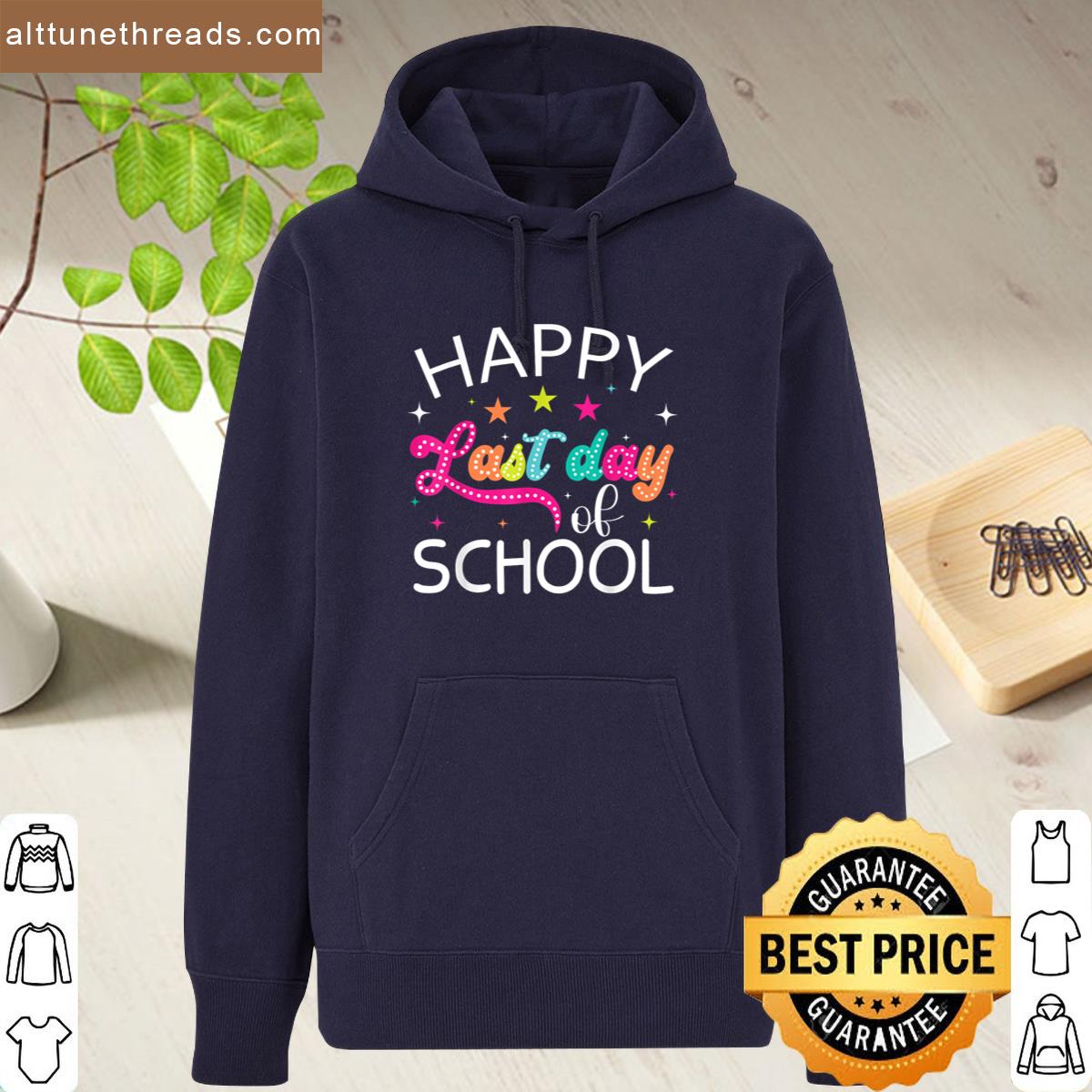 Summer Happy Last Day Of School For Kids Girls Teachers Shirt