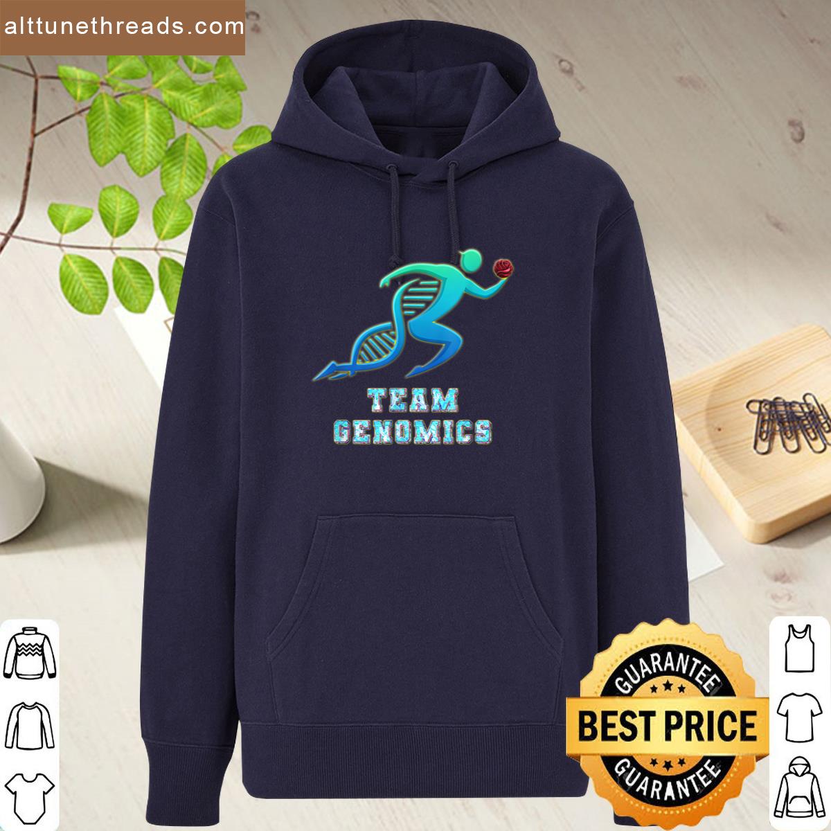 Team Genomics Chromosomes Rose Shirt
