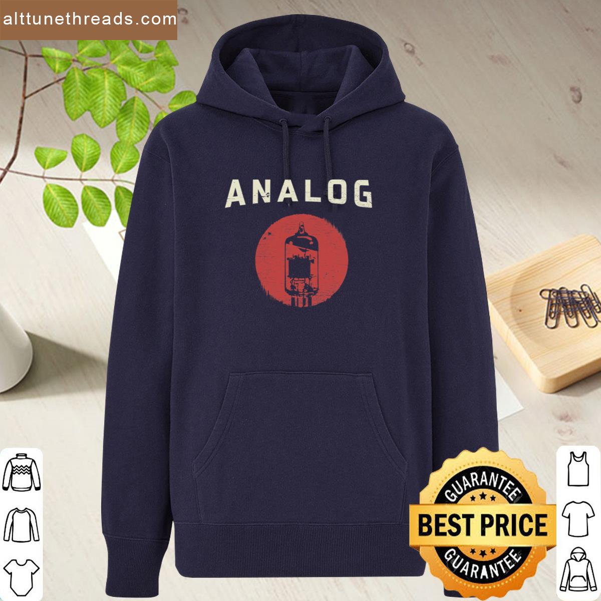 Vacuum Tube Analog Distressed Effect Shirt