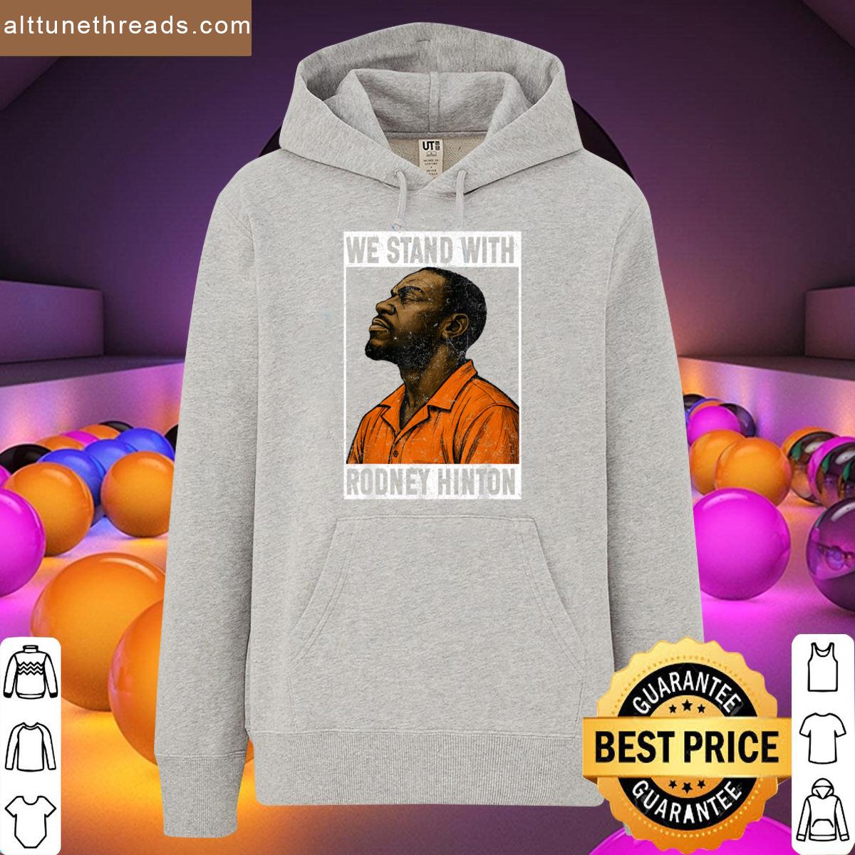 We Stand With Rodney Hinton Funny Vintage Shirt