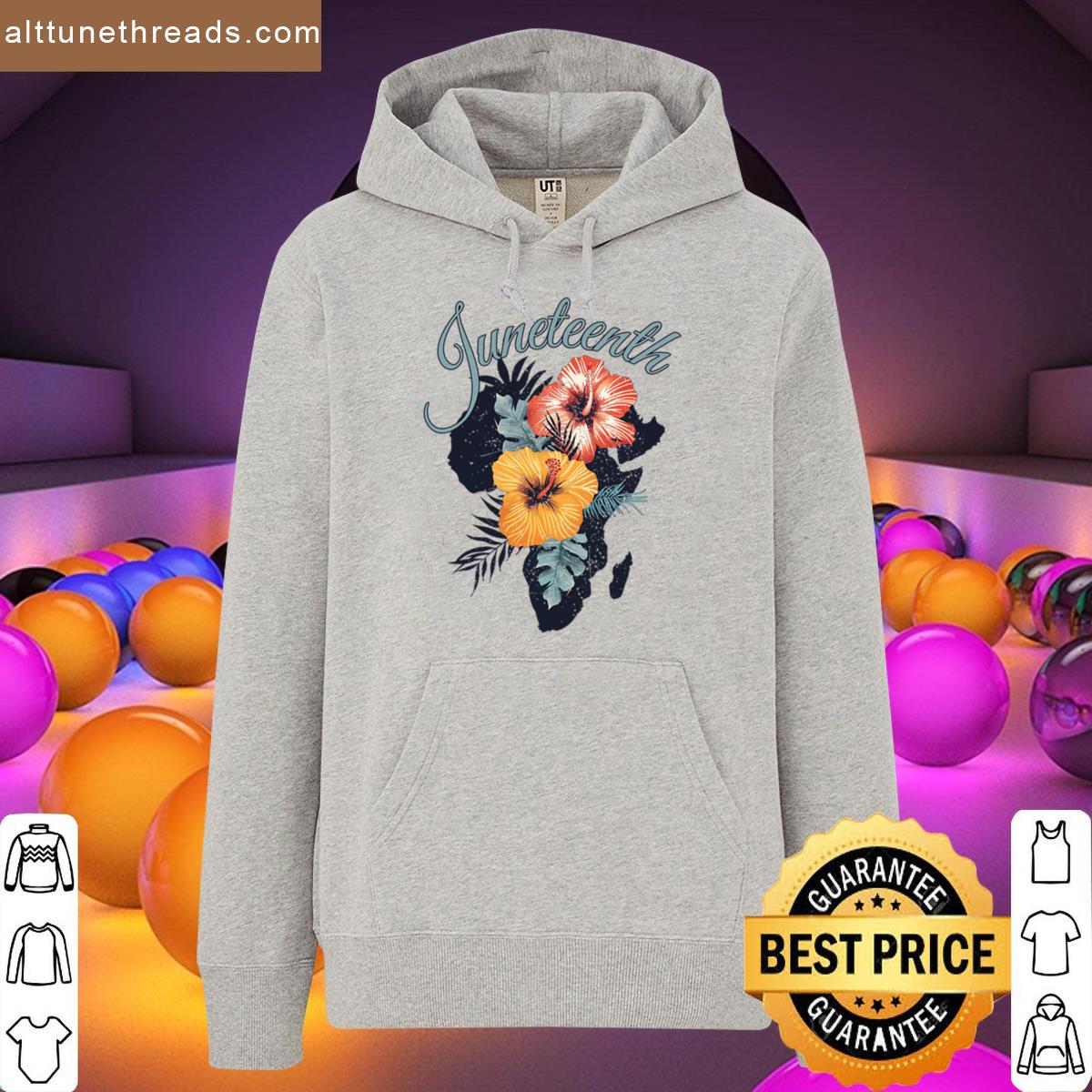 Juneteenth Flower Africa Flowers Shirt