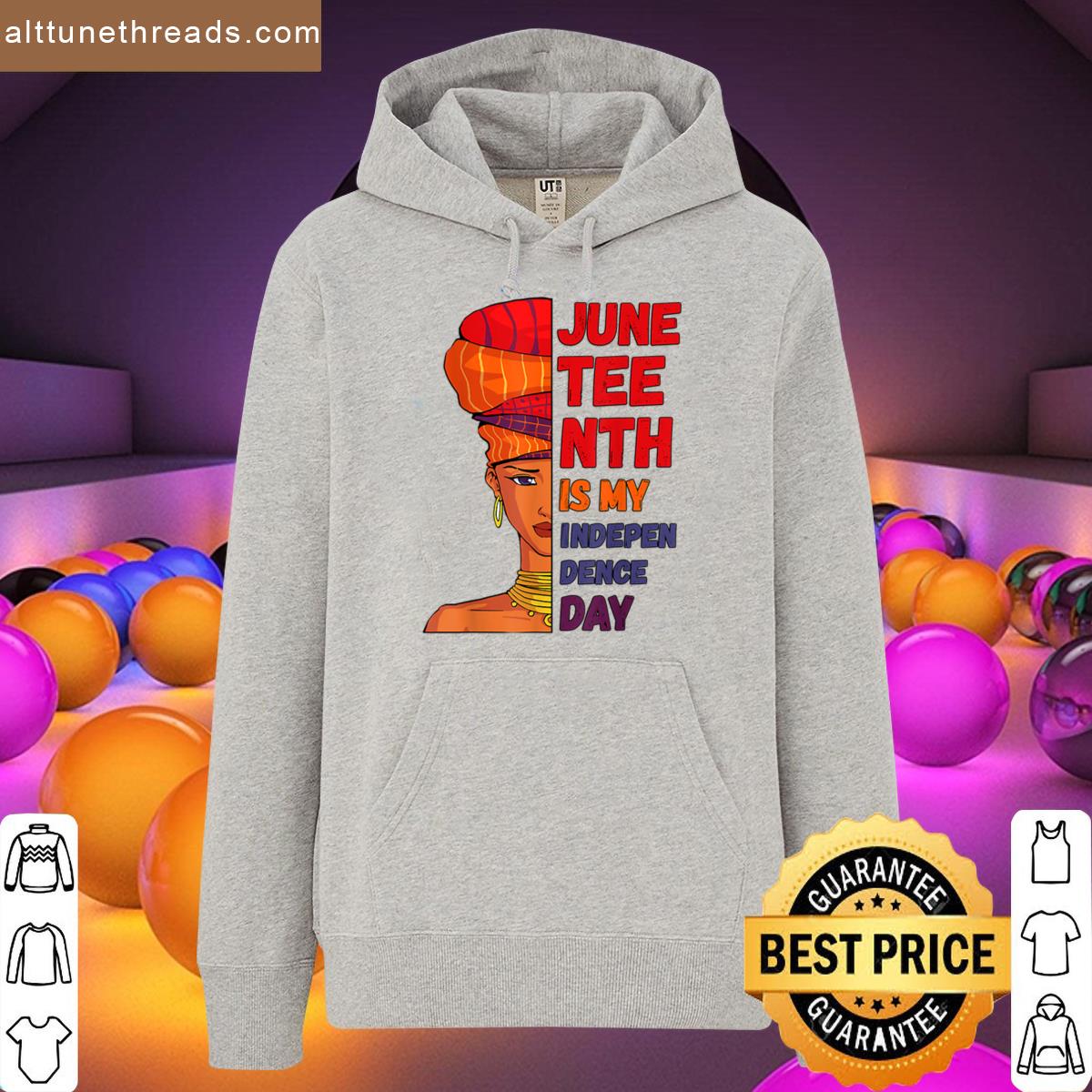 Juneteenth Is My Independence Freedom Day Oversized Shirt