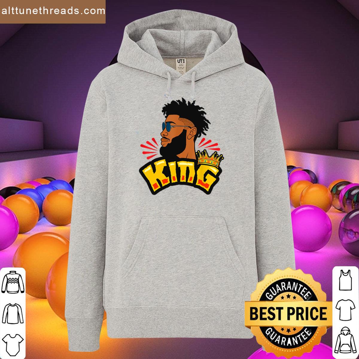 King Juneteenth Independence Freedom Day Oversized Shirt