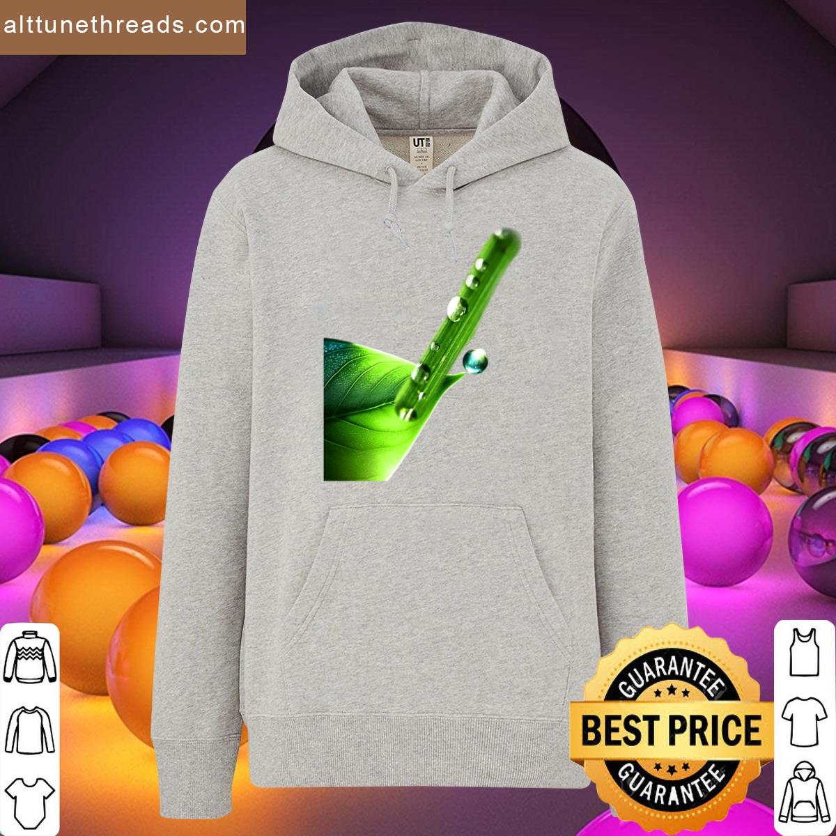 Leaf Droplet Oversized Shirt