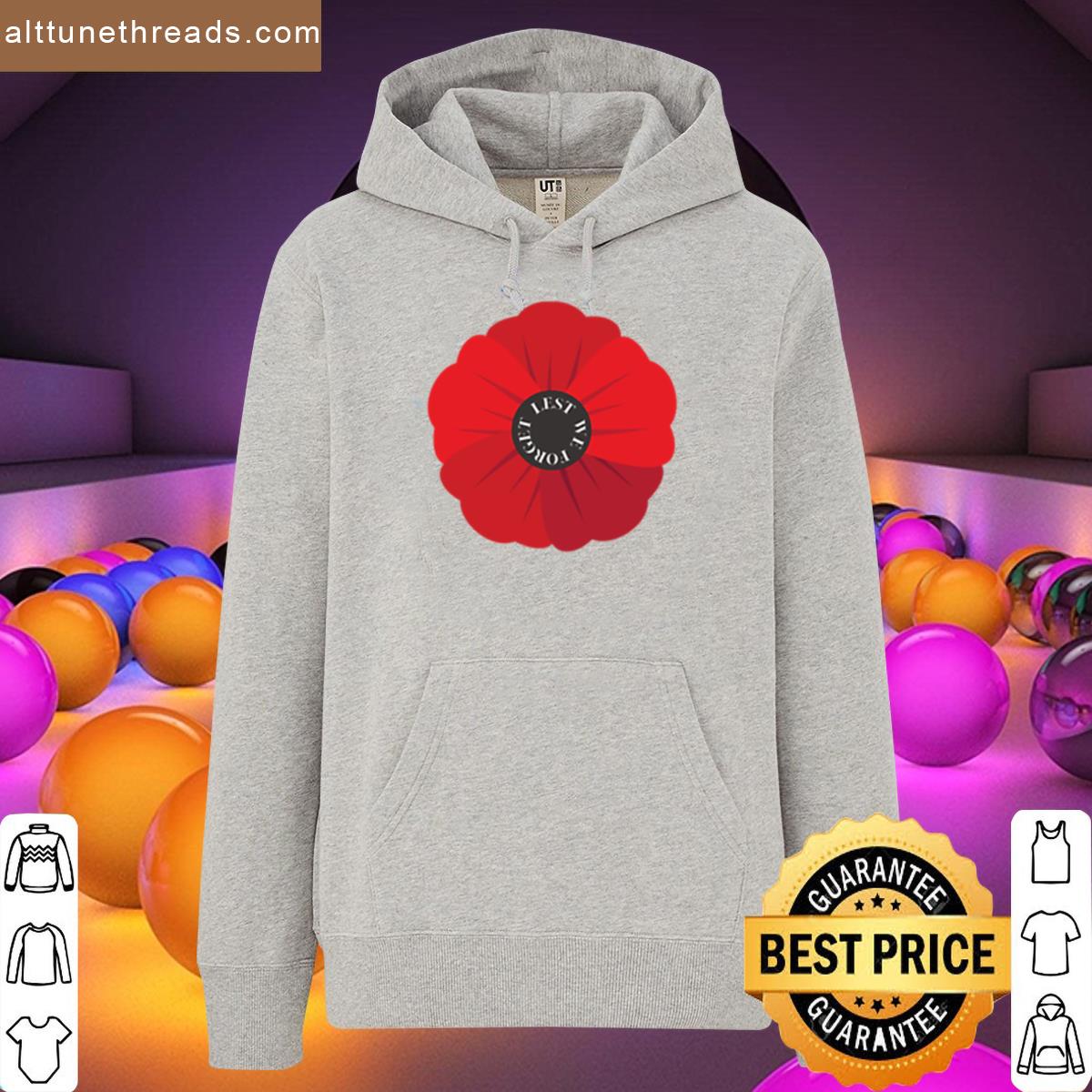 Lest We Forget Poppy Oversized Shirt