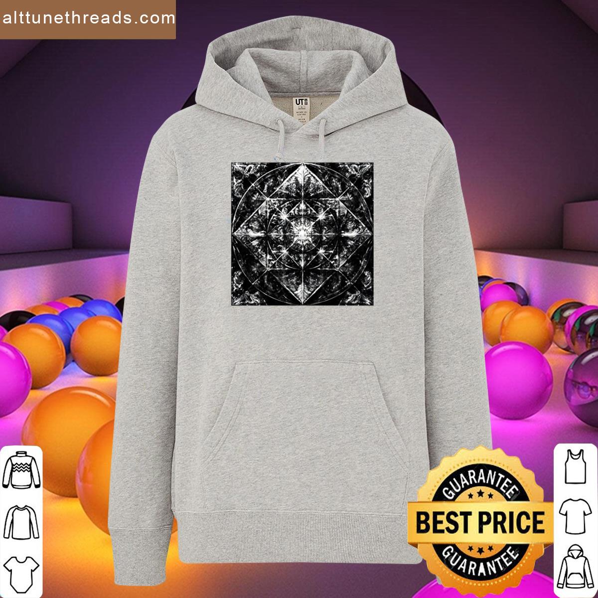 Radiant Core Geometric Surge Oversized Shirt