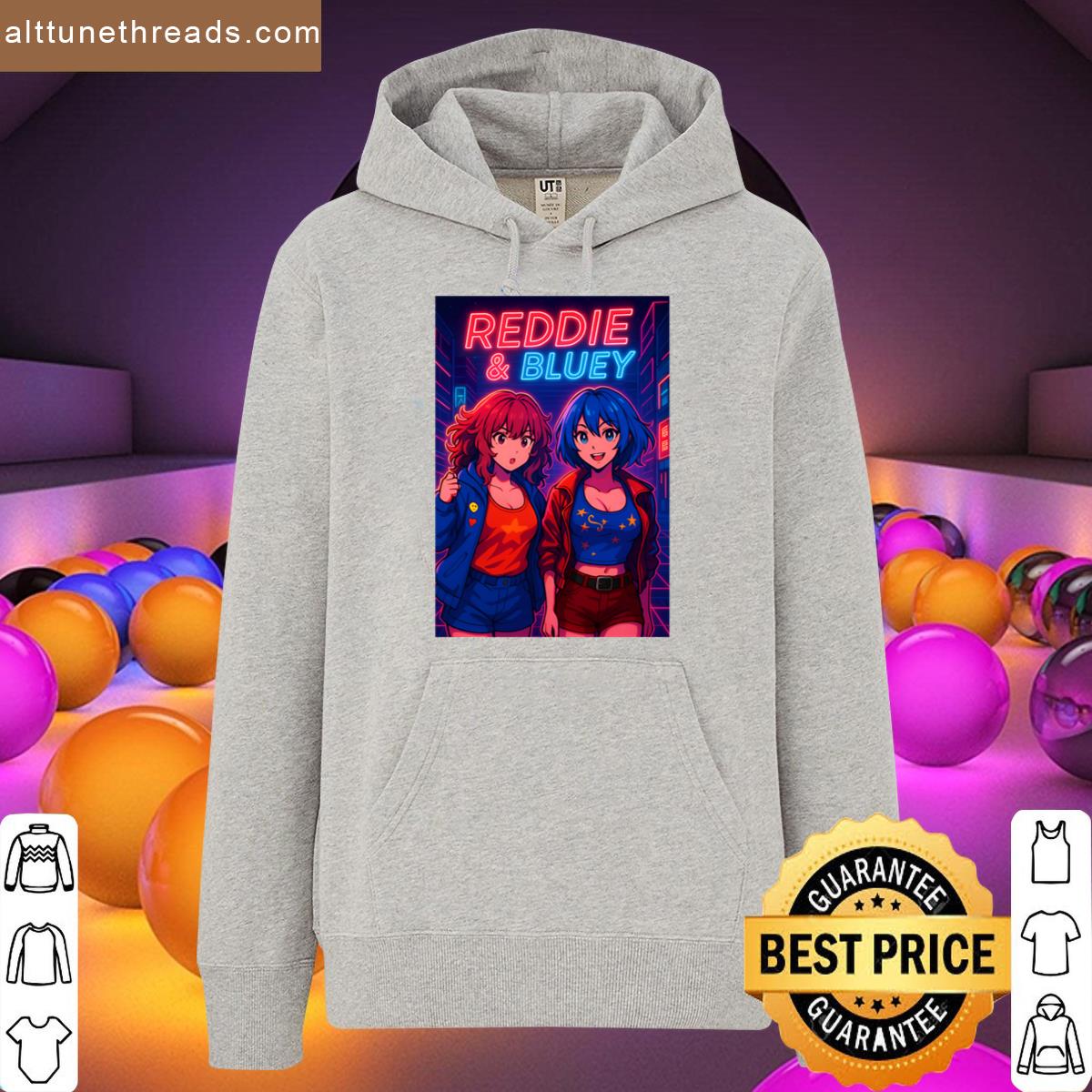 Reddie Bluey Oversized Shirt